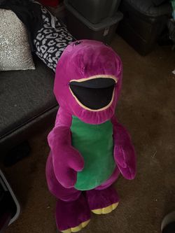4 foot tall Barney