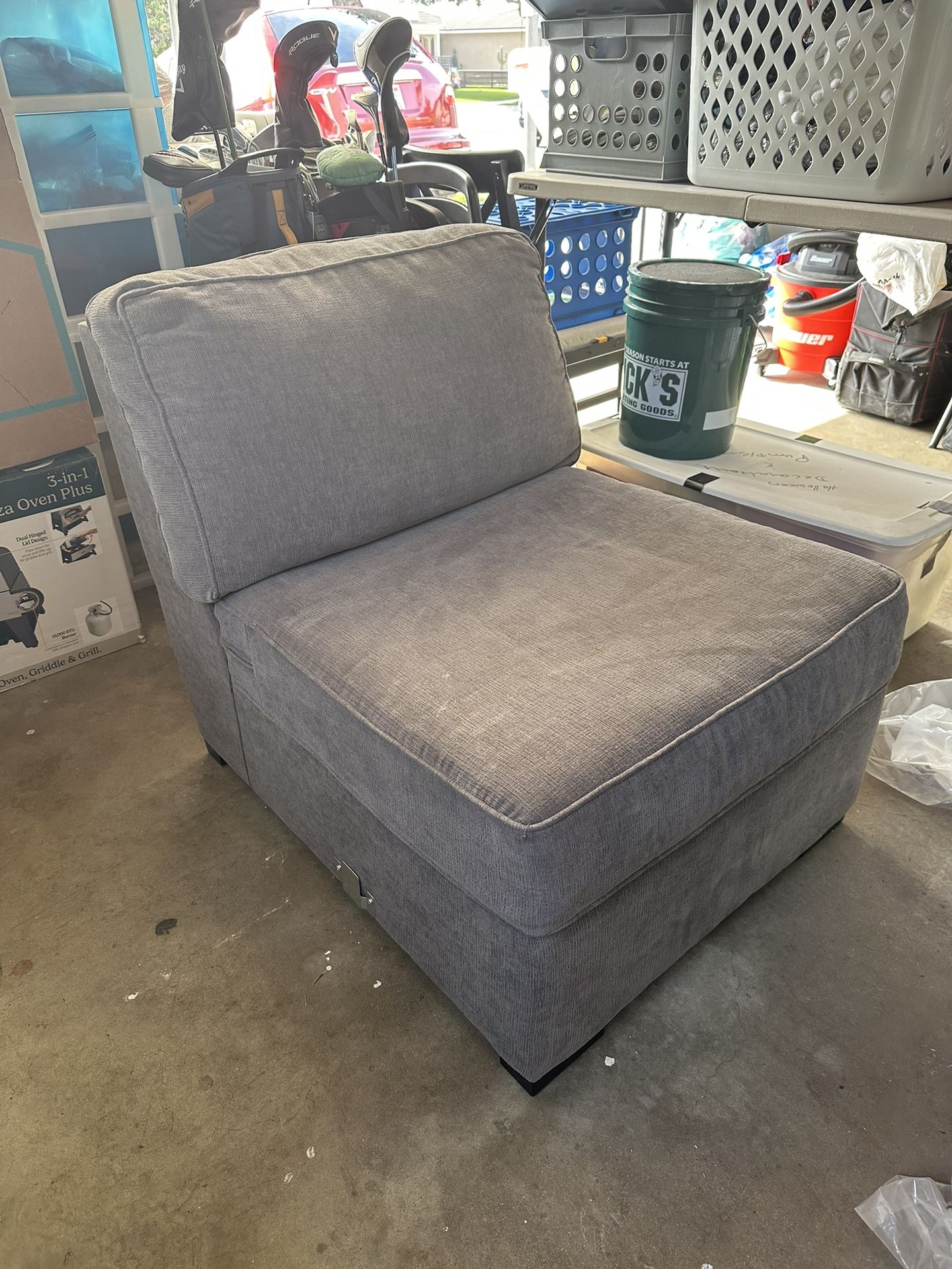 Couch Section - Macy's Radley Model, Heavenly Mocha Gray Sectional