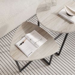Nesting Coffee Or End Tables. Perfect For Night Stands Too.