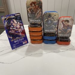 One Piece Tin Pack Set Vol. 2 (Lot X10) Sealed 