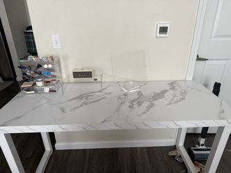 Faux Marble Desk