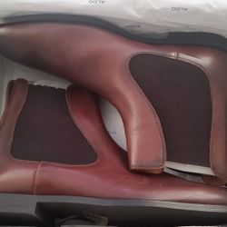 Brand New Brown Chelsea Boots For Sale!