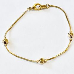 Non Tarnish Gold Bracelet 