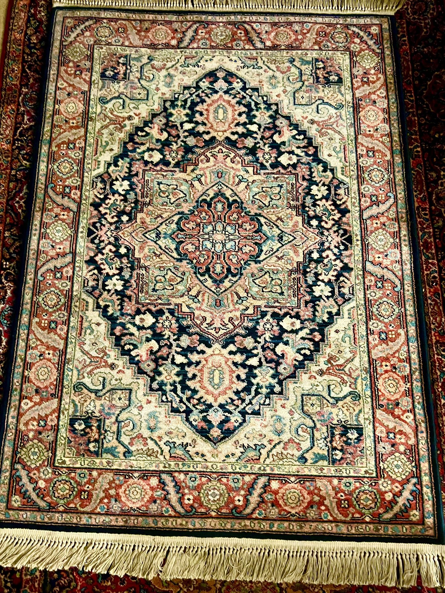 4’3” X 5’9” Authentic Karastan Kurdish Pattern #559 Rug