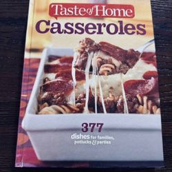Hardcover Taste of Home Casseroles Cookbook