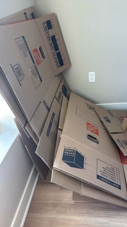 Home depo used moving boxes