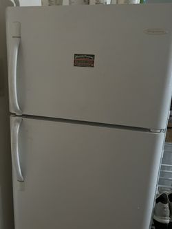White fridge