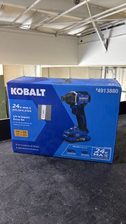 Kobalt Brushless 24V Max Impact Driver kit