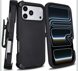 iPhone 17 Pro Case with Belt Clip Holster