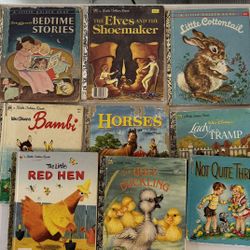 Vintage Antique Golden Books