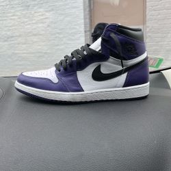 Jordan 1 Court purple Size 12 no Box