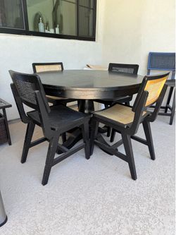 Crate and Barrel Table and Threshold Chairs & Bar Stools