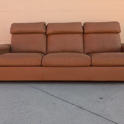 Leather Couch Sofa 