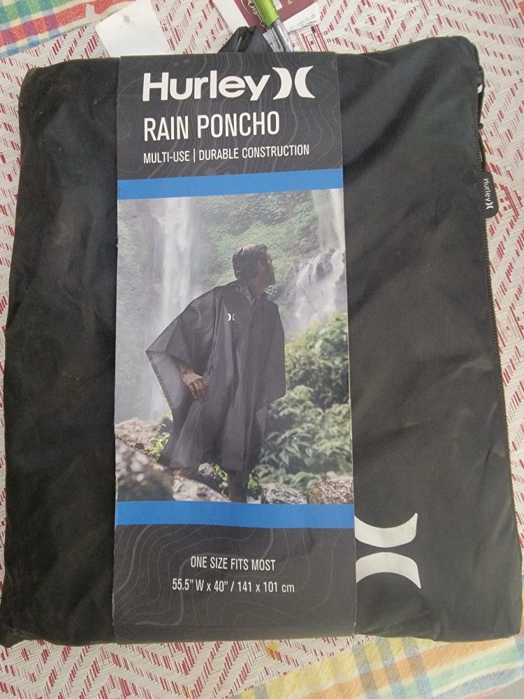 Rain Poncho Hurley