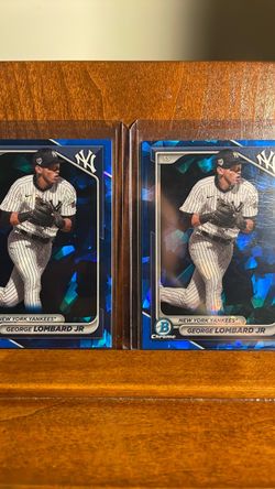 George Lombard Jr. Chrome Sapphire Yankees