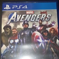 Avengers video game PS4