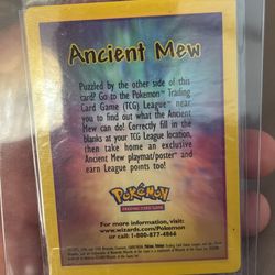 Ancient Mew Promo Sealed 