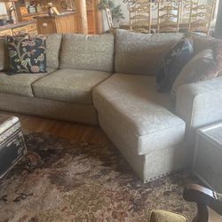 Large 2 Piece Sectional Couch (LA Angle Cuddle Chaise & Love Seat)