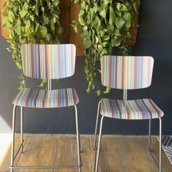 Cute Barstool with Matching Desk Chair 