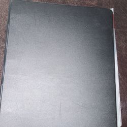 School Black Binder / Dividers