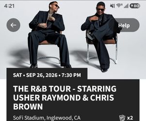 Usher Chris Brown tickets