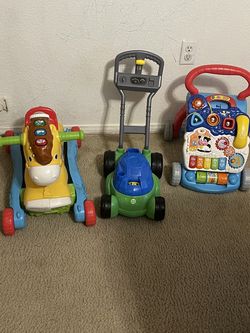 Educational toys are amazing! They're sturdy, easy to push, and have fun features that keep your child entertained while they learn. The music and sou