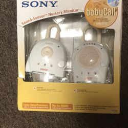 Sony NTM-910 Babycall Monitor Rechargeable With Transmitter