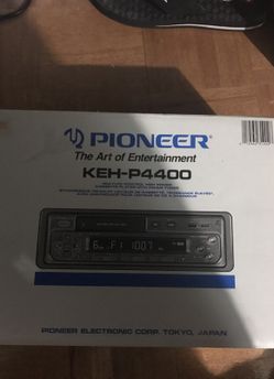 Pioneer cassette player