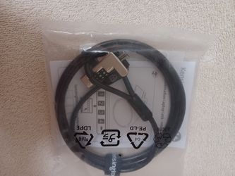 Kensington T-Bar Laptop Lock w 6 Foot Cable New
