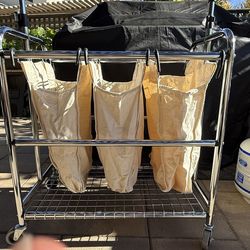 Laundry Sorting Cart & Hamper