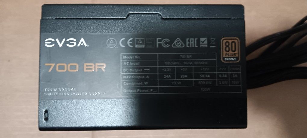 EVGA power supply