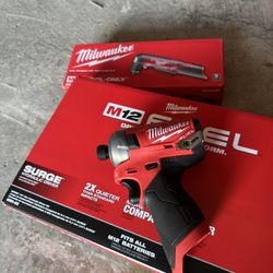 Brand New M12 Fuel Surge 1/4” Hydraulic Impact Driver