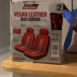 Vegan Leather Seat Covers