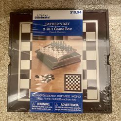 NEW Father’s Day 2-in-1 Game Box