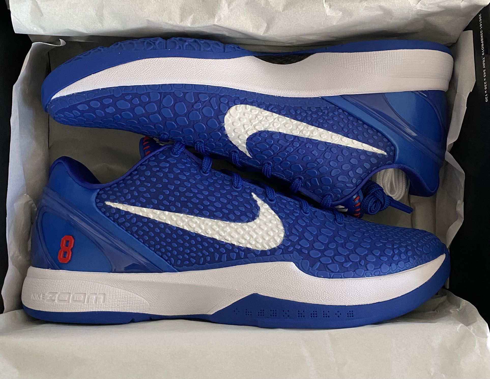 New Kobe 6 Protro Dodgers Men Size 12.5 -$300 ❗️No Trades Or Swaps ❗️