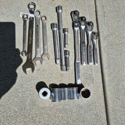 All Craftsman Sockets Ratchets Extensions Wrenches Lifetime Warranty