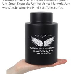 New STAINLESS STEEL URN ⚱️. See 👀 All Photos. Cash & Pickup Only