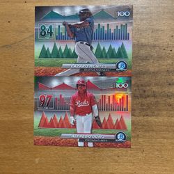 2024 BOWMAN LOT OF 2 TOP 100 CARDS