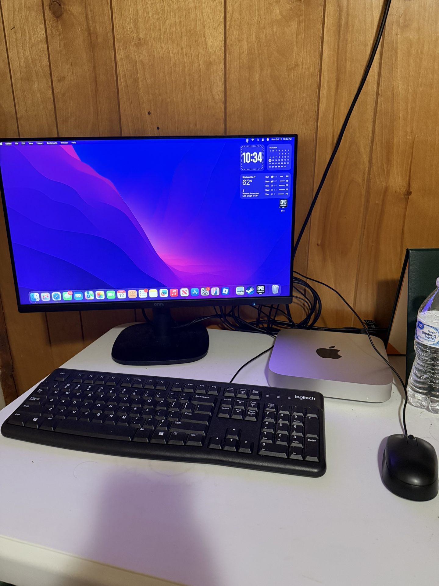 iMac Mini M1/ Onn 4k Monitor 