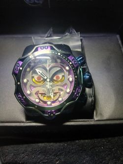 DC Comics Invicta Watch -Joker Face