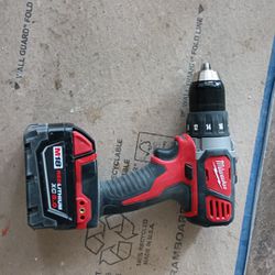 Milwaukee Grinder And  Drill