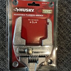 Husky Adjustable Plumbers Wrench