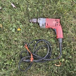 Milwaukee 1/2” Heavy Duty Corded Drill – All Metal, 115V, Works Great