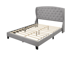 Wingback Platform Bed