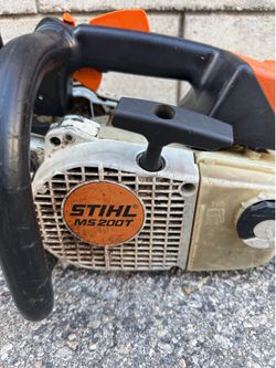 STIHL MS 200T Professional Top Handle Chainsaw