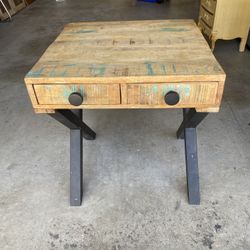 Workbench Table Handcrafted Wood