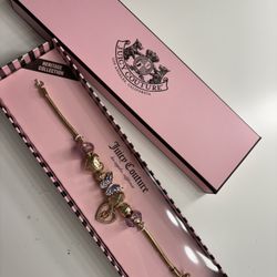 Juicy Contour Gold And Pink Bracelet 