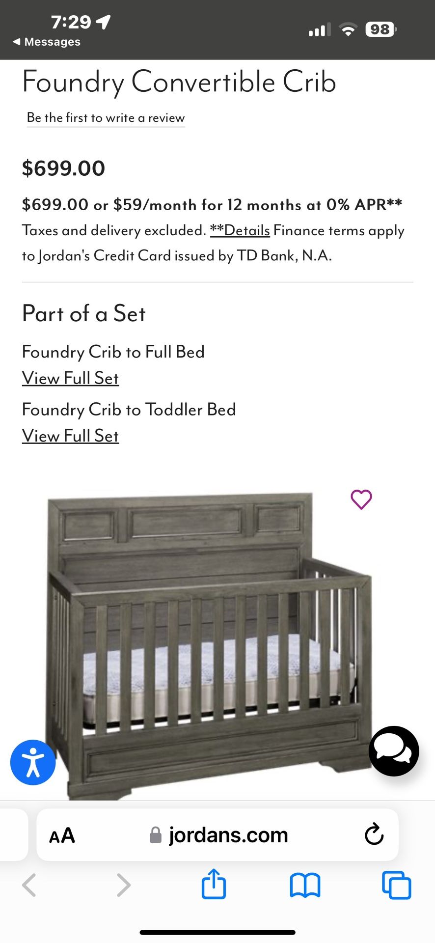 baby crib