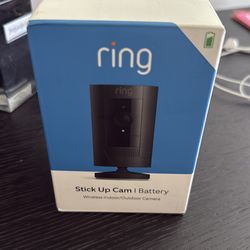 Ring stick up cam
