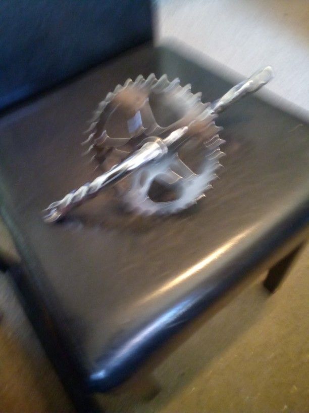 Lowrider Twisted Crank w/sprocket